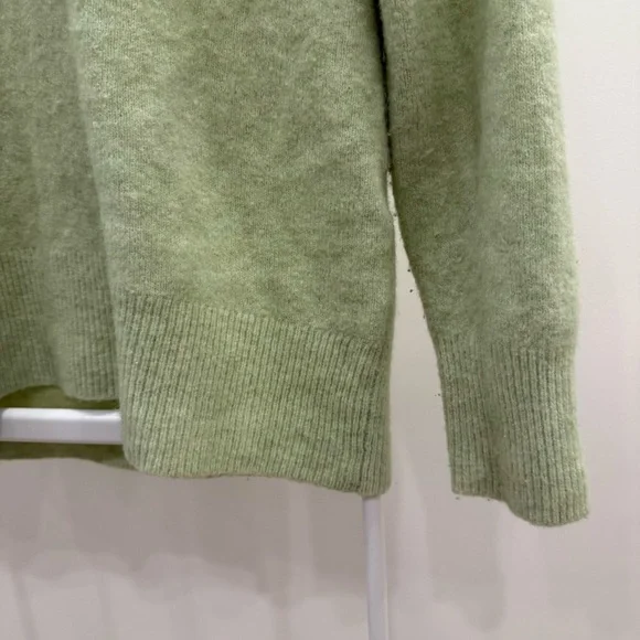 The Group Babaton Thurlow Sweater M Green Merino Wool blend - Picture 5 of 11